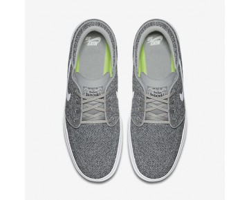 Chaussure Nike Sb Stefan Janoski Hyperfeel Mesh Pour Homme Skateboard Gris Loup/Noir/Blanc_NO. 898424-010