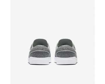 Chaussure Nike Sb Stefan Janoski Hyperfeel Mesh Pour Homme Skateboard Gris Loup/Noir/Blanc_NO. 898424-010