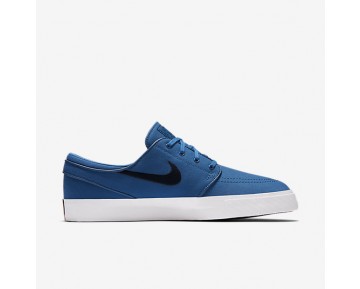 Chaussure Nike Sb Zoom Stefan Janoski Canvas Pour Homme Skateboard Bleu Industriel/Obsidienne_NO. 615957-442