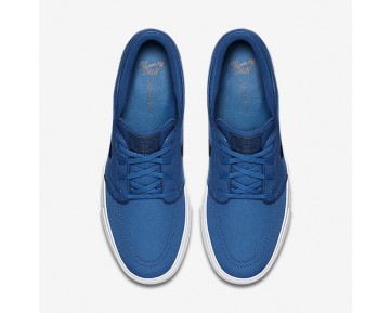 Chaussure Nike Sb Zoom Stefan Janoski Canvas Pour Homme Skateboard Bleu Industriel/Obsidienne_NO. 615957-442