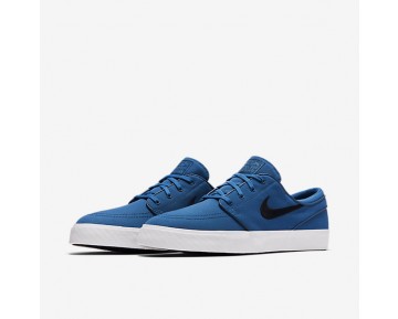 Chaussure Nike Sb Zoom Stefan Janoski Canvas Pour Homme Skateboard Bleu Industriel/Obsidienne_NO. 615957-442