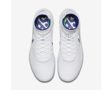 Chaussure Nike Sb Koston 3 Hyperfeel Pour Homme Skateboard Blanc/Bleu Royal Profond_NO. 819673-141