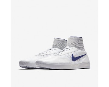 Chaussure Nike Sb Koston 3 Hyperfeel Pour Homme Skateboard Blanc/Bleu Royal Profond_NO. 819673-141