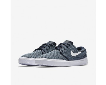 Chaussure Nike Sb Stefan Janoski Hyperfeel Mesh Pour Homme Skateboard Obsidienne/Bleu Industriel/Bleu Arsenal Clair/Blanc_NO. 898424-414