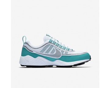 Chaussure Nike Air Zoom Spiridon Pour Homme Lifestyle Blanc/Vert Turbo/Orange Laser/Argent_NO. 849776-102