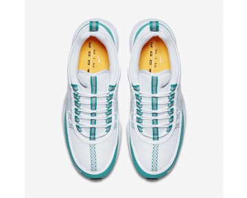 Chaussure Nike Air Zoom Spiridon Pour Homme Lifestyle Blanc/Vert Turbo/Orange Laser/Argent_NO. 849776-102