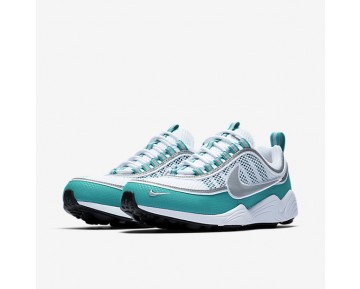 Chaussure Nike Air Zoom Spiridon Pour Homme Lifestyle Blanc/Vert Turbo/Orange Laser/Argent_NO. 849776-102