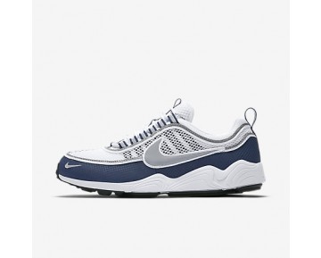 Chaussure Nike Air Zoom Spiridon Pour Homme Lifestyle Blanc/Bleu Nuit Clair/Argent_NO. 849776-103
