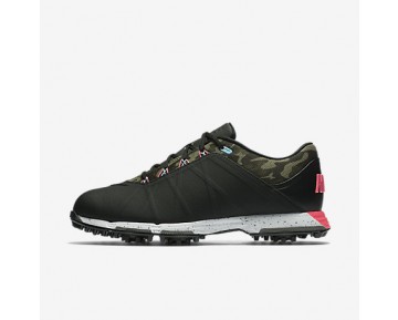 Chaussure Nike Lunar Fire Pour Homme Golf Noir/Kaki Cargo/Ciel Éclatant/Rose Coureur_NO. 853738-003