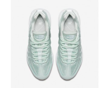 Chaussure Nike Air Max 95 Qs Pour Femme Lifestyle Fibre De Verre/Blanc/Jaune Gomme/Fibre De Verre_NO. 919491-301