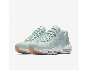 Chaussure Nike Air Max 95 Qs Pour Femme Lifestyle Fibre De Verre/Blanc/Jaune Gomme/Fibre De Verre_NO. 919491-301