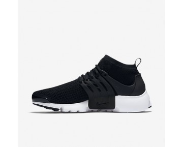 Chaussure Nike Air Presto Ultra Flyknit Pour Homme Lifestyle Noir/Blanc/Vert Électrique/Noir_NO. 835570-001