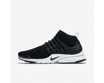 Chaussure Nike Air Presto Ultra Flyknit Pour Homme Lifestyle Noir/Blanc/Vert Électrique/Noir_NO. 835570-001