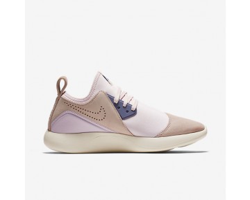 Chaussure Nike Lunarcharge Premium Pour Femme Lifestyle Rouge Siltite/Rose Perle/Bleu Ciel Foncé_NO. 923286-600