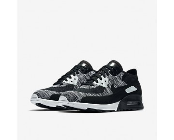 Chaussure Nike Air Max 90 Ultra 2.0 Flyknit Pour Femme Lifestyle Noir/Blanc/Anthracite/Noir_NO. 881109-002