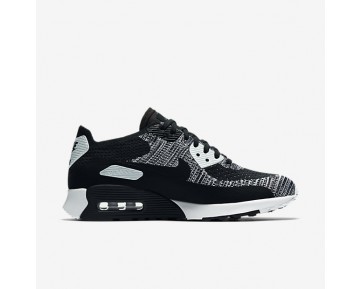 Chaussure Nike Air Max 90 Ultra 2.0 Flyknit Pour Femme Lifestyle Noir/Blanc/Anthracite/Noir_NO. 881109-002