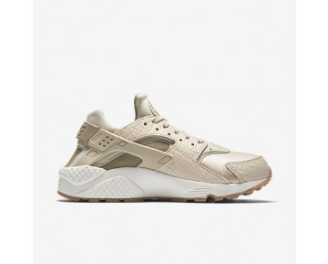 Chaussure Nike Air Huarache Premium Pour Femme Lifestyle Flocons D'Avoine/Voile/Gomme Marron/Kaki_NO. 683818-102