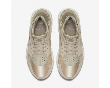 Chaussure Nike Air Huarache Premium Pour Femme Lifestyle Flocons D'Avoine/Voile/Gomme Marron/Kaki_NO. 683818-102