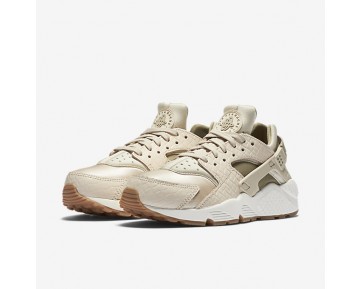 Chaussure Nike Air Huarache Premium Pour Femme Lifestyle Flocons D'Avoine/Voile/Gomme Marron/Kaki_NO. 683818-102