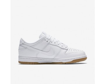 Chaussure Nike Dunk Low Pour Femme Lifestyle Blanc/Platine Pur/Gomme Marron Clair/Blanc_NO. 311369-100