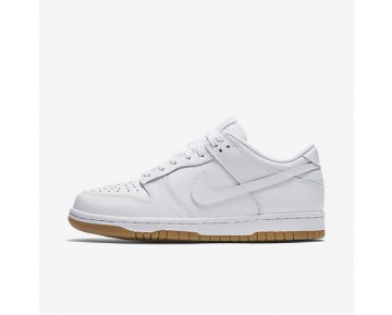 Chaussure Nike Dunk Low Pour Femme Lifestyle Blanc/Platine Pur/Gomme Marron Clair/Blanc_NO. 311369-100
