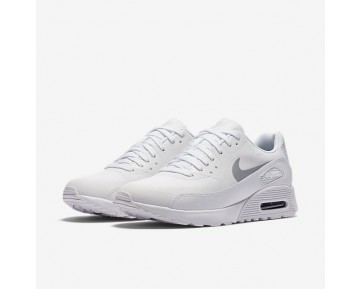 Chaussure Nike Air Max 90 Ultra 2.0 Pour Femme Lifestyle Blanc/Blanc/Noir/Platine Métallisé_NO. 881106-101