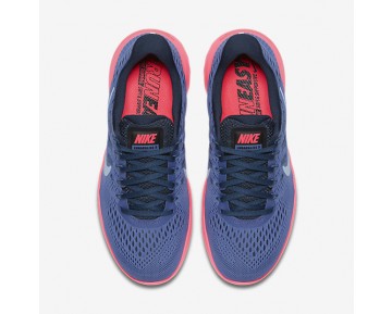 Chaussure Nike Lunarglide 8 Pour Femme Running Bleu Lune/Rose Coureur/Marine Arsenal/Bleu Arsenal Clair_NO. 843726-408
