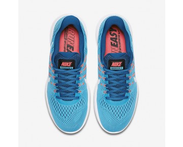Chaussure Nike Lunarglide 8 Pour Femme Running Bleu Chlorine/Bleu Industriel/Rose Coureur/Bleu Glacier_NO. 843726-405