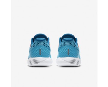 Chaussure Nike Lunarglide 8 Pour Femme Running Bleu Chlorine/Bleu Industriel/Rose Coureur/Bleu Glacier_NO. 843726-405