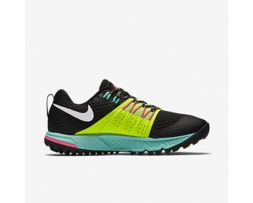 Chaussure Nike Air Zoom Wildhorse 4 Pour Femme Running Noir/Volt/Hyper Turquoise/Blanc_NO. 880566-007
