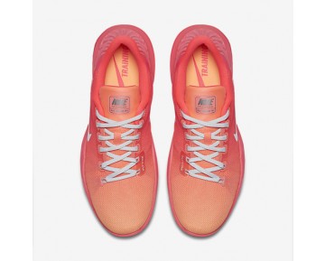 Chaussure Nike Flex Supreme Tr 5 Pour Femme Fitness Et Training Rose Coureur/Crépuscule Brillant/Rouge Lave Brillant/Platine Pur_NO. 898472-600