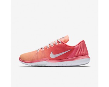 Chaussure Nike Flex Supreme Tr 5 Pour Femme Fitness Et Training Rose Coureur/Crépuscule Brillant/Rouge Lave Brillant/Platine Pur_NO. 898472-600