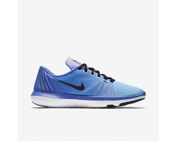 Chaussure Nike Flex Supreme Tr 5 Pour Femme Fitness Et Training Bleu Moyen/Bleu Calme/Chardon Clair/Noir_NO. 898472-400