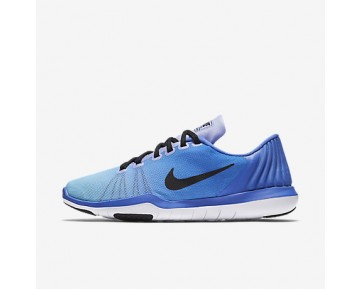 Chaussure Nike Flex Supreme Tr 5 Pour Femme Fitness Et Training Bleu Moyen/Bleu Calme/Chardon Clair/Noir_NO. 898472-400