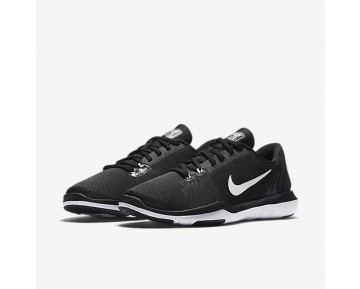 Chaussure Nike Flex Supreme Tr 5 Pour Femme Fitness Et Training Noir/Platine Pur/Blanc_NO. 852467-001