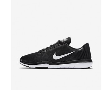 Chaussure Nike Flex Supreme Tr 5 Pour Femme Fitness Et Training Noir/Platine Pur/Blanc_NO. 852467-001