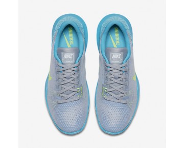 Chaussure Nike Flex Supreme Tr 5 Pour Femme Fitness Et Training Gris Loup/Bleu Chlorine/Bleu Photo/Vert Ombre_NO. 852467-005