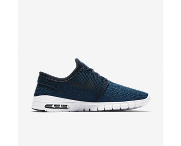 Chaussure Nike Sb Stefan Janoski Max Pour Homme Lifestyle Bleu Industriel/Bleu Photo/Bleu Arsenal Clair/Obsidienne_NO. 631303-444