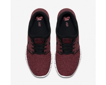 Chaussure Nike Sb Stefan Janoski Max Pour Homme Lifestyle Rouge Piste/Cèdre/Mandarine Brillant/Noir_NO. 631303-606