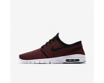 Chaussure Nike Sb Stefan Janoski Max Pour Homme Lifestyle Rouge Piste/Cèdre/Mandarine Brillant/Noir_NO. 631303-606