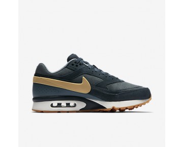 Chaussure Nike Air Max Bw Premium Pour Homme Lifestyle Marine Arsenal/Renard Bleu/Bleu-Gris/Jaune Gomme_NO. 819523-401
