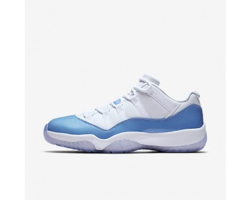 Chaussure Nike Jordan 11 Retro Low Pour Homme Lifestyle Blanc/Bleu Université_NO. 528895-106