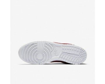 Chaussure Nike Dunk Retro Low Pour Homme Lifestyle Rouge Équipe/Blanc/Rouge Équipe_NO. 896176-601