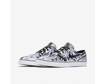 Chaussure Nike Sb Zoom Stefan Janoski Canvas Premium Pour Homme Lifestyle Noir/Blanc/Gomme Marron Clair/Noir_NO. 705190-009