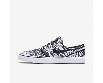 Chaussure Nike Sb Zoom Stefan Janoski Canvas Premium Pour Homme Lifestyle Noir/Blanc/Gomme Marron Clair/Noir_NO. 705190-009