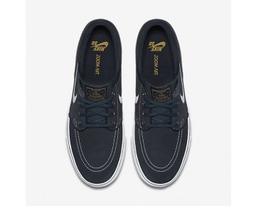 Chaussure Nike Sb Zoom Stefan Janoski Pour Homme Lifestyle Obsidienne Foncée/Blanc/Gomme Marron Clair/Blanc_NO. 333824-419