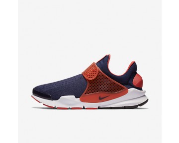 Chaussure Nike Sock Dart Pour Homme Lifestyle Bleu Nuit Marine/Orange Max/Blanc/Bleu Nuit Marine_NO. 819686-402