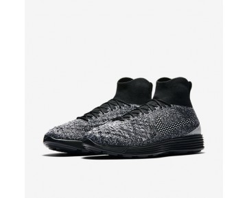 Chaussure Nike Lunar Magista Ii Flyknit Fc Pour Homme Lifestyle Noir/Blanc/Blanc/Noir_NO. 876385-001