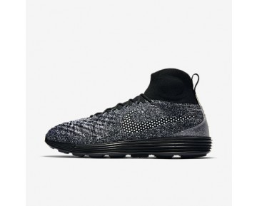 Chaussure Nike Lunar Magista Ii Flyknit Fc Pour Homme Lifestyle Noir/Blanc/Blanc/Noir_NO. 876385-001