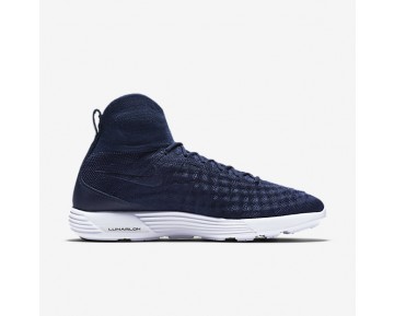 Chaussure Nike Lunar Magista Ii Flyknit Fc Pour Homme Lifestyle Bleu Marine Collège/Noir/Blanc/Bleu Marine Collège_NO. 852614-401